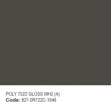POLYESTER RAL 7022 GLOSS MH2 (A)